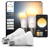2x Żarówka LED E27 A60 8.1W = 75W 1100lm 1800-20000K CCT SMART Inteligentna Bluetooth ZigBee White Ambiance Philips HUE