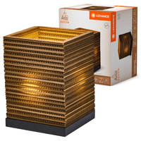 Lampa Stołowa Oprawa Biurkowa Stojąca Dekoracyjna E27 Brązowy USB-C Decor Ledvance