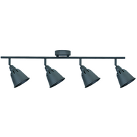 KINKIET FIONA oprawa ścienna 4xE14 do sufitu CZARNY GOLDLUX (Polux)