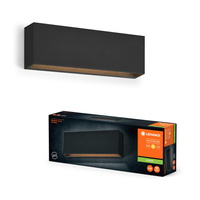 Lampa Ogrodowa Zewnętrzna Kinkiet Elewacyjny LED 6.5W 400lm 3000K IP65 Szary Endura Ledvance