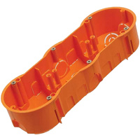 Puszka Końcowa Potrójna Podtynkowa Instalacyjna Elektryczna PK60 PAWBOL