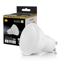 Żarówka LED GU10 Reflektor 9W 900lm 4000K Neutralna 120° Premium Kobi