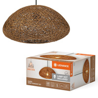 Lampa Sufitowa Wisząca Dekoracyjna E27 Zwis Beżowy Decor Ledvance