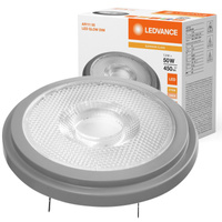 Żarówka LED G53 Reflektor AR111 7.2W = 50W 450lm 1800-2700K Ciepła 40° 12V CRI90 Ściemnialna Ledvance
