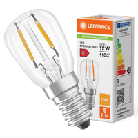 Żarówka LED T26 E14 1.3W = 10W 110lm 2700K Ciepła Biała FILAMENT LEDVANCE