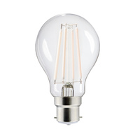 Żarówka LED B22 Edison A60 7W = 60W 806lm 2700K Ciepła Ściemnialna Przezroczysta XLEDIMW Filament Kanlux