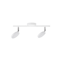 Lampa sufitowa LED GOLDLUX (Polux) CAPRI 2x5W BIAŁA 3000K