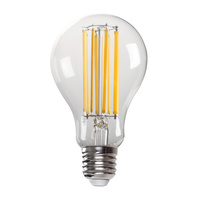 Żarówka LED E27 Edison A70 18W = 149W 2450lm 2700K Ciepła Przezroczysta XLED Filament Kanlux