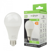 Żarówka LED A70 E27 18W 1620lm 3000K Ciepła Ecolight