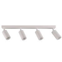 Lampa Listwa Oprawa Sufitowo-Ścienna LED PARIS 4 x GU10 Biały GOLDLUX (Polux)