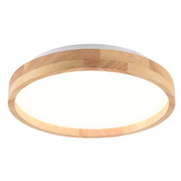 Plafon LED Oprawa Sufitowa 12W 1400lm 4000K Neutralna 120° Biała Brązowy IP44 Janusz Sanico Goldlux