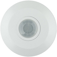 Czujnik Ruchu i Zmierzchu PIR 360° 8m Sufitowy Biały