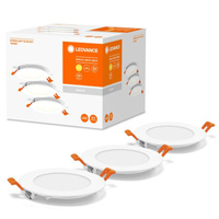 Zestaw 3x Oprawa Podtynkowa LED 8W 550lm 3000K Ciepła Downlight 12cm LED SPOT LEDVANCE