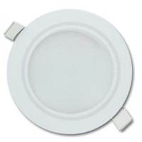 Oprawa Podtynkowa LED Sufitowa Okrągła Biała 6W 480lm 2700K