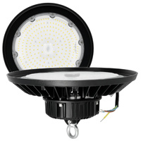 Oprawa Przemysłowa Lampa LED High Bay 200W 28000lm 4000K Neutralna Czarna IP66 IK10 Rio Pro Kobi