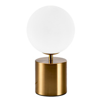 Lampka Biurkowa Oprawa Stołowa Dekoracyjna G9 Złota Elegance Kobi