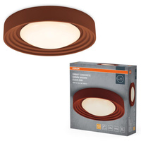 Plafon LED Lampa Sufitowa Natynkowa 24.5W 1800lm 3000K Ciepła 116° Brązowa Ściemnialna Orbis Concrete Osram