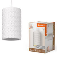 Lampa Sufitowa Wisząca Dekoracyjna E27 Zwis Biały Decor Ledvance