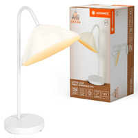 Lampa Stołowa Oprawa Biurkowa Stojąca Dekoracyjna E14 Biały USB-C Decor Ledvance