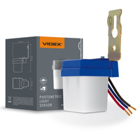 Czujnik Zmierzchu Światła Fotometryczny Zewnętrzny 6A Biały IP44 VL-SN01 Videx