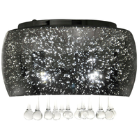 Lampa Ścienna Kinkiet oprawa JULIA szklana chrom kryształki 2x G9 GOLDLUX (Polux) 5901508317438