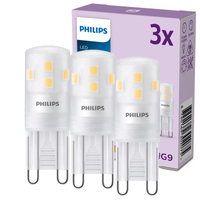3x Żarówka LED G9 Kapsułka 1.9W = 25W 220lm 2700K Ciepła 320° EC Multipack Philips