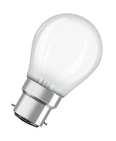 Żarówka LED P45 B22d 4.8W = 40W 470lm 2700K Ciepła Biała FILAMENT ŚCIEMNIALNA LEDVANCE