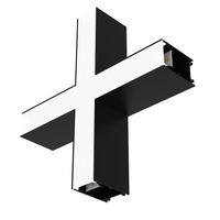 Łącznik do Opraw Liniowych 13.6W 1760lm CCT Kształt X Czarny Office Linear Ledvance