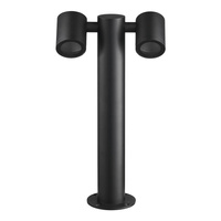 Lampa Ogrodowa Zewnętrzna 2xGU10 IP44 Słupek 45cm Czarna