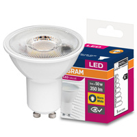 Żarówka LED PAR16 Reflektor GU10 4.5W = 35W 350lm 2700K Ciepła 120° VALUE Osram