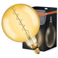 Żarówka LED Dekoracyjna G200 Kula E27 4W = 28W 300lm 2000K Ciepła 300° Vintage 1906 Osram