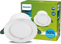 Oprawa Podtynkowa Wpuszczana LED 2.2W 345lm 3000K Biała Diamond Philips