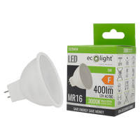 Żarówka LED Reflektor MR16 GU5.3 5W 400lm 3000K Ciepła 12V Ecolight