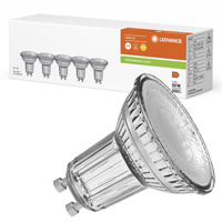 5x Żarówka LED PAR16 GU10 4.3W = 50W 350lm 2700K Ciepła Biała 36° LEDVANCE