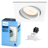 Oprawa Podtynkowa Wpuszczana GU10 Biała Enneper Philips