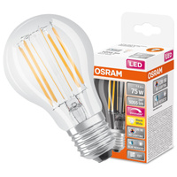 Żarówka LED A60 E27 7.5W = 75W 1055lm 2700K Ciepła CRI90 300° Filament Ściemnialna SUPERSTAR PLUS CLASSIC Osram