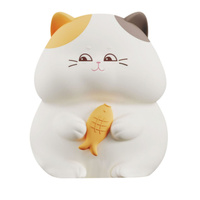 Lampka Dekoracyjna LED Akumulatorowa 1W 59lm 3000K RGBW Biała Ściemnialna Gatto Sanico Goldlux