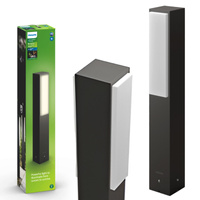 Lampa Ogrodowa Zewnętrzna SŁUPEK 42cm LED 9W 1000lm 4000K IP44 Stratosphere Philips