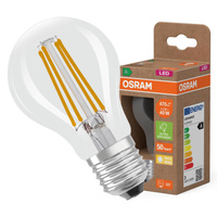 Żarówka LED A60 E27 2.2W = 40W 470lm 2700K Ciepła 300° Filament CLASSIC ENERGY EFFICIENCY Osram