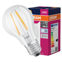 Żarówka LED A60 E27 6.5W = 60W 806lm 4000K Neutralna 300° VALUE CLASSIC Osram