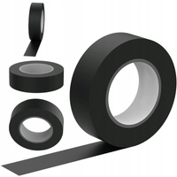 Mocna Taśma Izolacyjna PCV Wodoodporna 19mm x 0,13mm Czarna 20m 