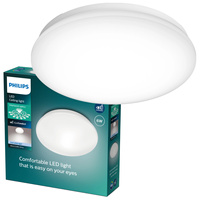 Lampa Sufitowa Plafon LED 6W 640lm 4000K Biała Moire CL200 Philips