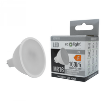 Żarówka LED Reflektor MR16 GU5.3 2W 160lm 4000K Neutralna 12V Ecolight