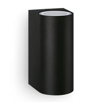 Kinkiet Ogrodowy Lampa Elewacyjna Zewnętrzna 2x GU10 Czarna Nightingale Philips