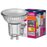 Żarówka LED PAR16 Reflektor GU10 4.3W = 50W 350lm 3000K Ciepła 36° VALUE Osram