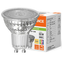 Żarówka LED Reflektor GU10 PAR16 4.5W = 50W 350lm 3000K Ciepła 36° CRI90 Ściemnialna Ledvance