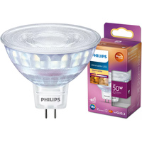 Żarówka LED GU5.3 Reflektor MR16 7W = 50W 621lm 2200-2700K Ciepła CRI90 36° 12V Ściemnialna WarmGlow Philips