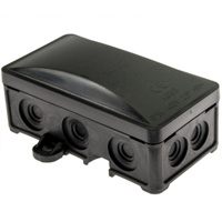 Natynkowa Hermetyczna Puszka Instalacyjna Klik typ IP54 A.0063c Czarny