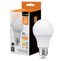 Żarówka LED E27 Kulka 10W 950lm 3000K Ciepła 270° Kobi