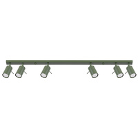 Lampa Sufitowa Reflektor Tuba Spot 6x GU10 Oliwkowa Ring Bittersweet Shimmer SL.1505 Sollux